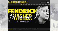 Desktop Screenshot of fendrich.at